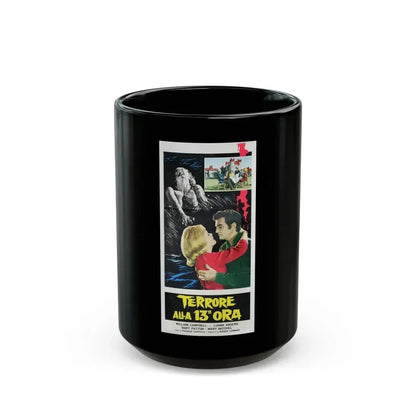DEMENTIA 13 (ITALIAN) 1963 Movie Poster - Black Coffee Mug 15oz - Go Mug Yourself