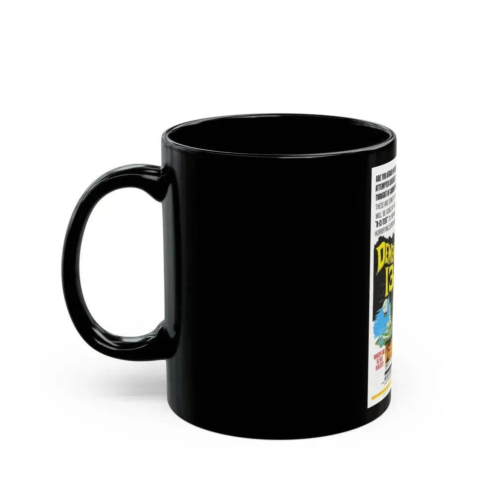 DEMENTIA 13 (THE HAUNTED AND THE HUNTED) 1963 Movie Poster - Black Coffee Mug - Go Mug Yourself