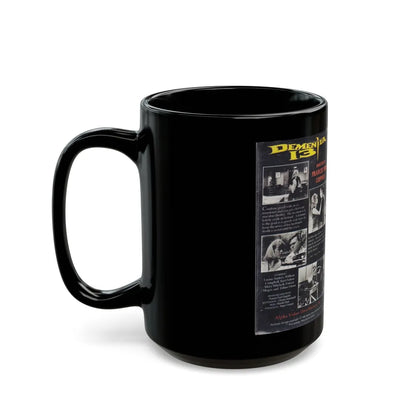 DEMENTIA 13 (VHS COVER) - Black Coffee Mug-Go Mug Yourself