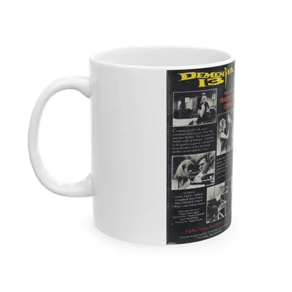 DEMENTIA 13 (VHS COVER) - White Coffee Mug - Go Mug Yourself