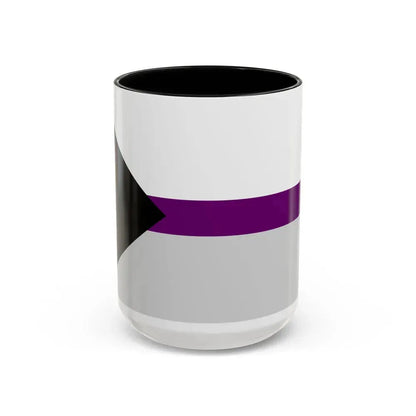 Demisexual Pride Pride Flag - Accent Coffee Mug 15oz Black - Go Mug Yourself