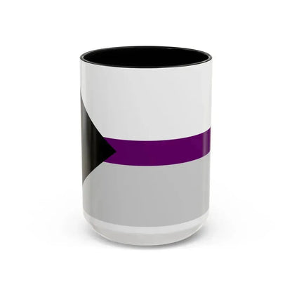Demisexual Pride Pride Flag - Accent Coffee Mug 15oz Black - Go Mug Yourself