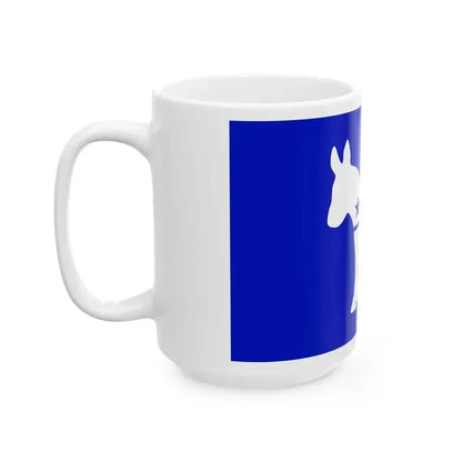 Democratic Party USA Flag (United States) White Coffee Mug - Go Mug Yourself