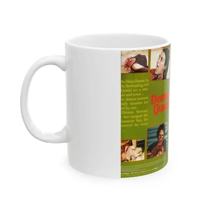 DEMON QUEEN (VHS COVER) - White Coffee Mug - Go Mug Yourself