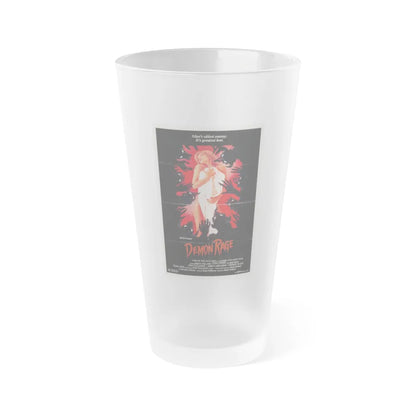 DEMON RAGE (FURY OF THE SUCCUBUS) 1982 Movie Poster - Frosted Pint Glass 16oz-16oz-Frosted-Go Mug Yourself