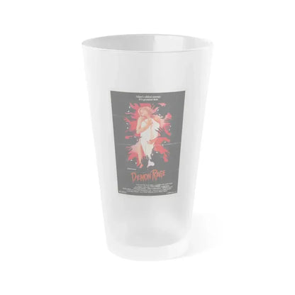 DEMON RAGE (FURY OF THE SUCCUBUS) 1982 Movie Poster - Frosted Pint Glass 16oz 16oz Frosted - Go Mug Yourself