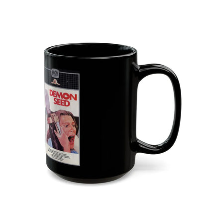 DEMON SEED (VHS COVER) - Black Coffee Mug-Go Mug Yourself