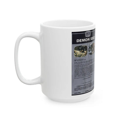 DEMON SEED (VHS COVER) - White Coffee Mug-Go Mug Yourself