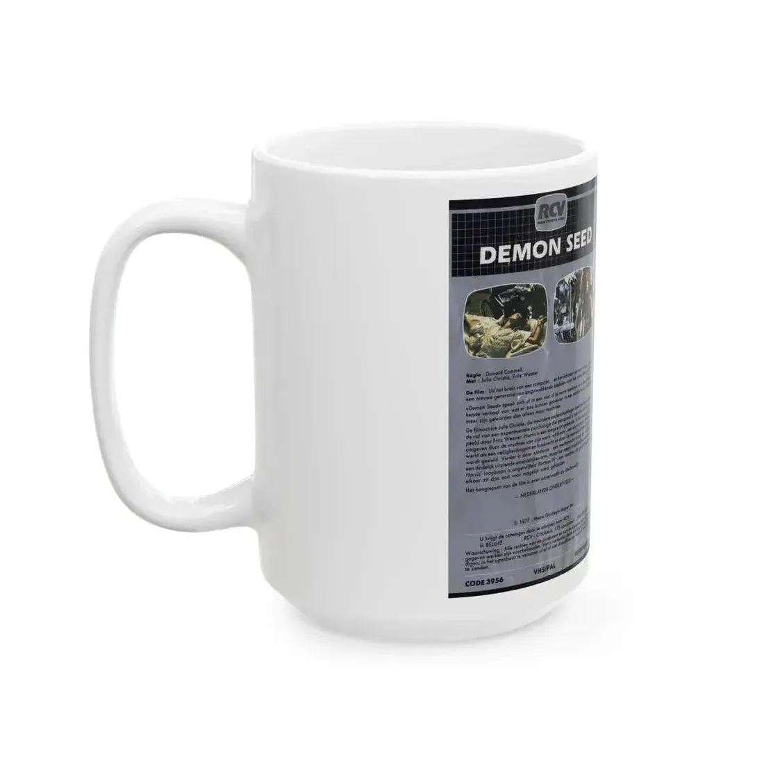 DEMON SEED (VHS COVER) - White Coffee Mug - Go Mug Yourself