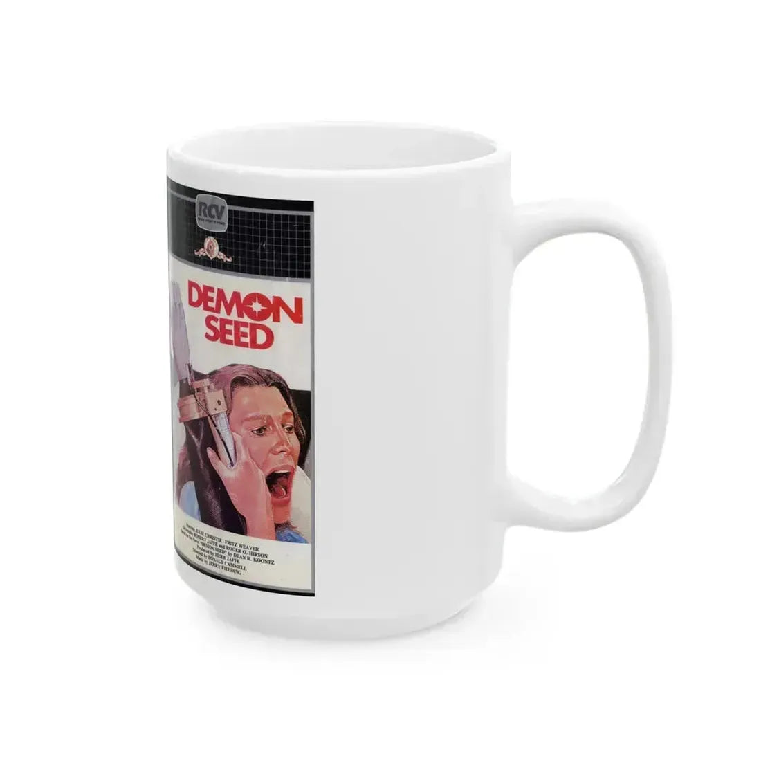 DEMON SEED (VHS COVER) - White Coffee Mug - Go Mug Yourself
