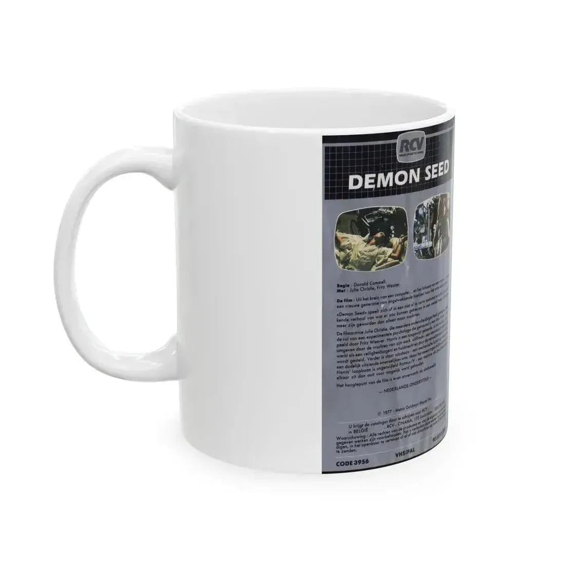 DEMON SEED (VHS COVER) - White Coffee Mug - Go Mug Yourself