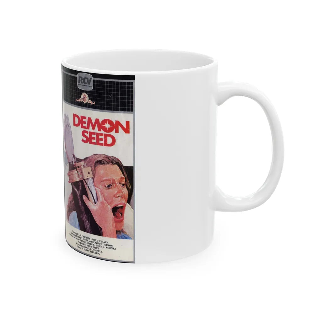 DEMON SEED (VHS COVER) - White Coffee Mug-Go Mug Yourself