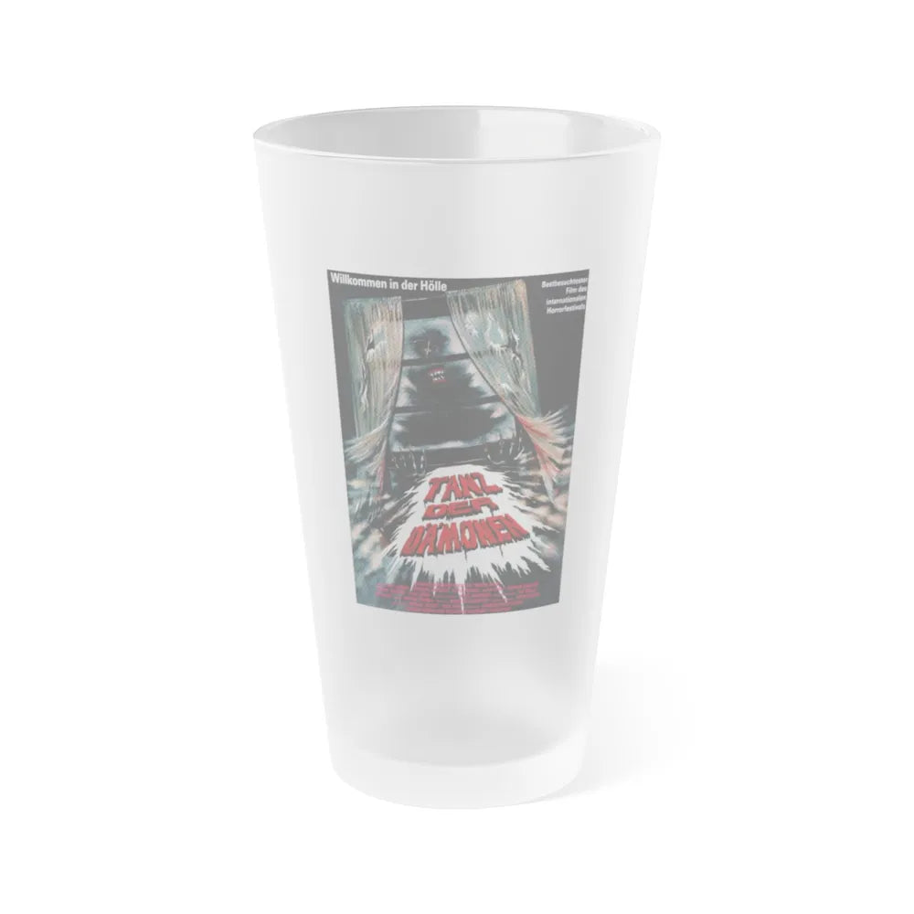 DEMON WIND (GERMAN) 1990 Movie Poster - Frosted Pint Glass 16oz-16oz-Frosted-Go Mug Yourself