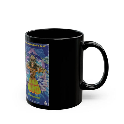 DEMON WIND (VHS COVER) - Black Coffee Mug-Go Mug Yourself