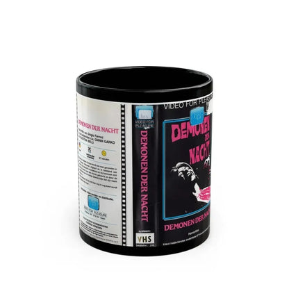 DEMONEN DER NACHT (VHS COVER) - Black Coffee Mug 11oz - Go Mug Yourself