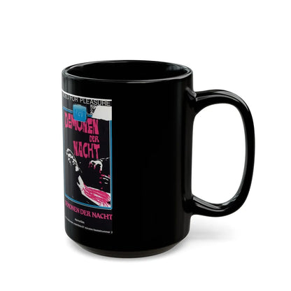 DEMONEN DER NACHT (VHS COVER) - Black Coffee Mug-Go Mug Yourself