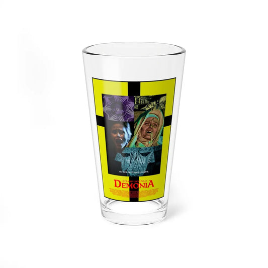 DEMONIA 1990 Movie Poster - Pint Glass 16oz-16oz-Go Mug Yourself