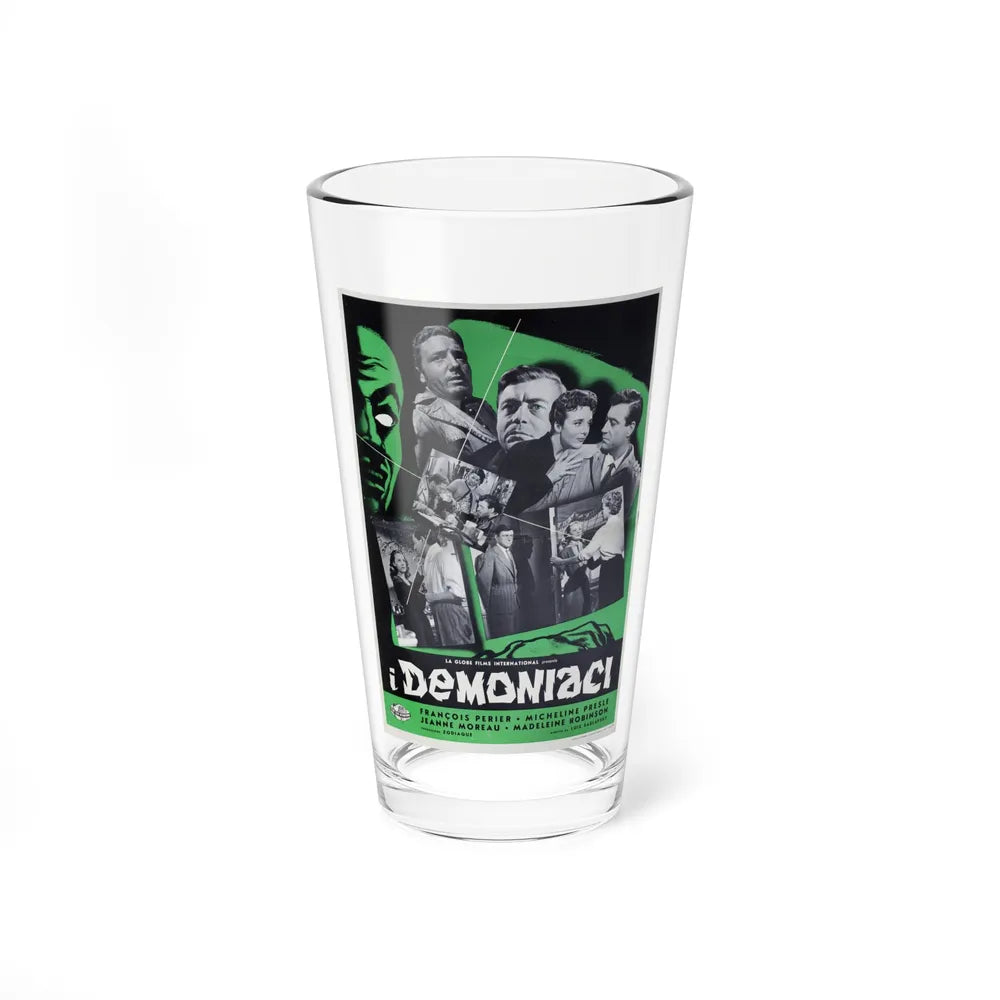 DEMONIAC 1957 Movie Poster - Pint Glass 16oz-16oz-Go Mug Yourself