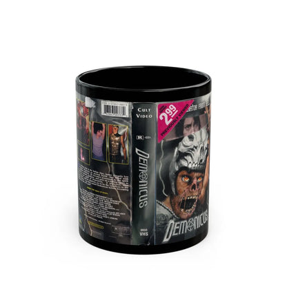 DEMONICUS (VHS COVER) - Black Coffee Mug-11oz-Go Mug Yourself