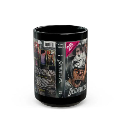 DEMONICUS (VHS COVER) - Black Coffee Mug 15oz - Go Mug Yourself