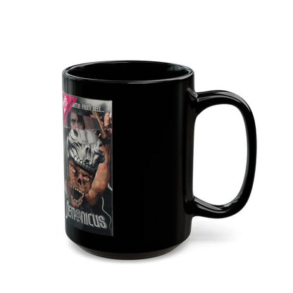 DEMONICUS (VHS COVER) - Black Coffee Mug-Go Mug Yourself