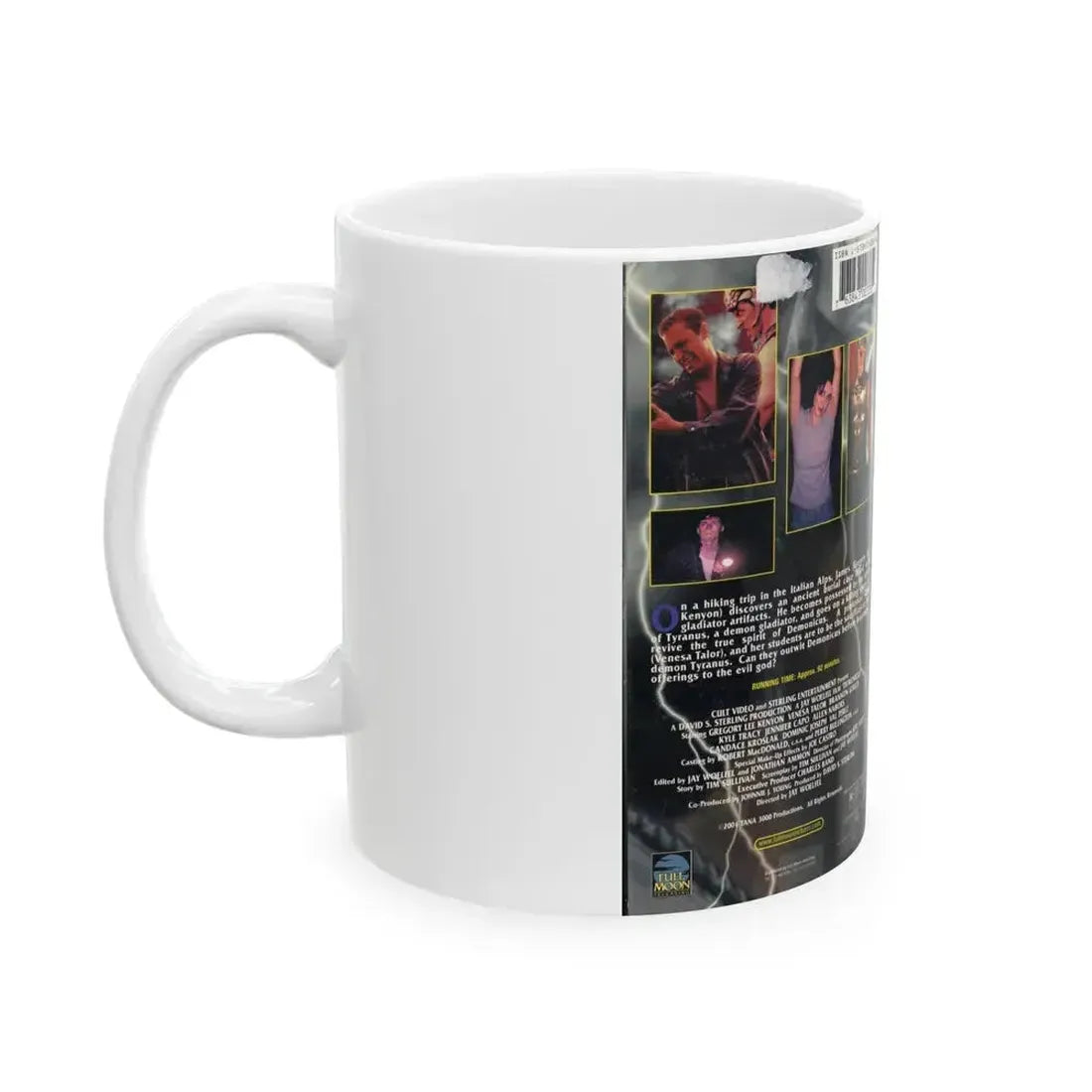 DEMONICUS (VHS COVER) - White Coffee Mug - Go Mug Yourself