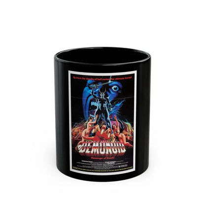 DEMONOID 1981 Movie Poster - Black Coffee Mug 11oz - Go Mug Yourself