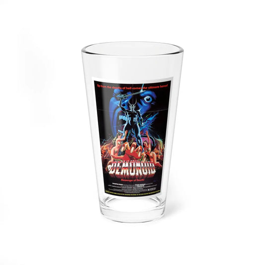 DEMONOID 1981 Movie Poster - Pint Glass 16oz-16oz-Go Mug Yourself