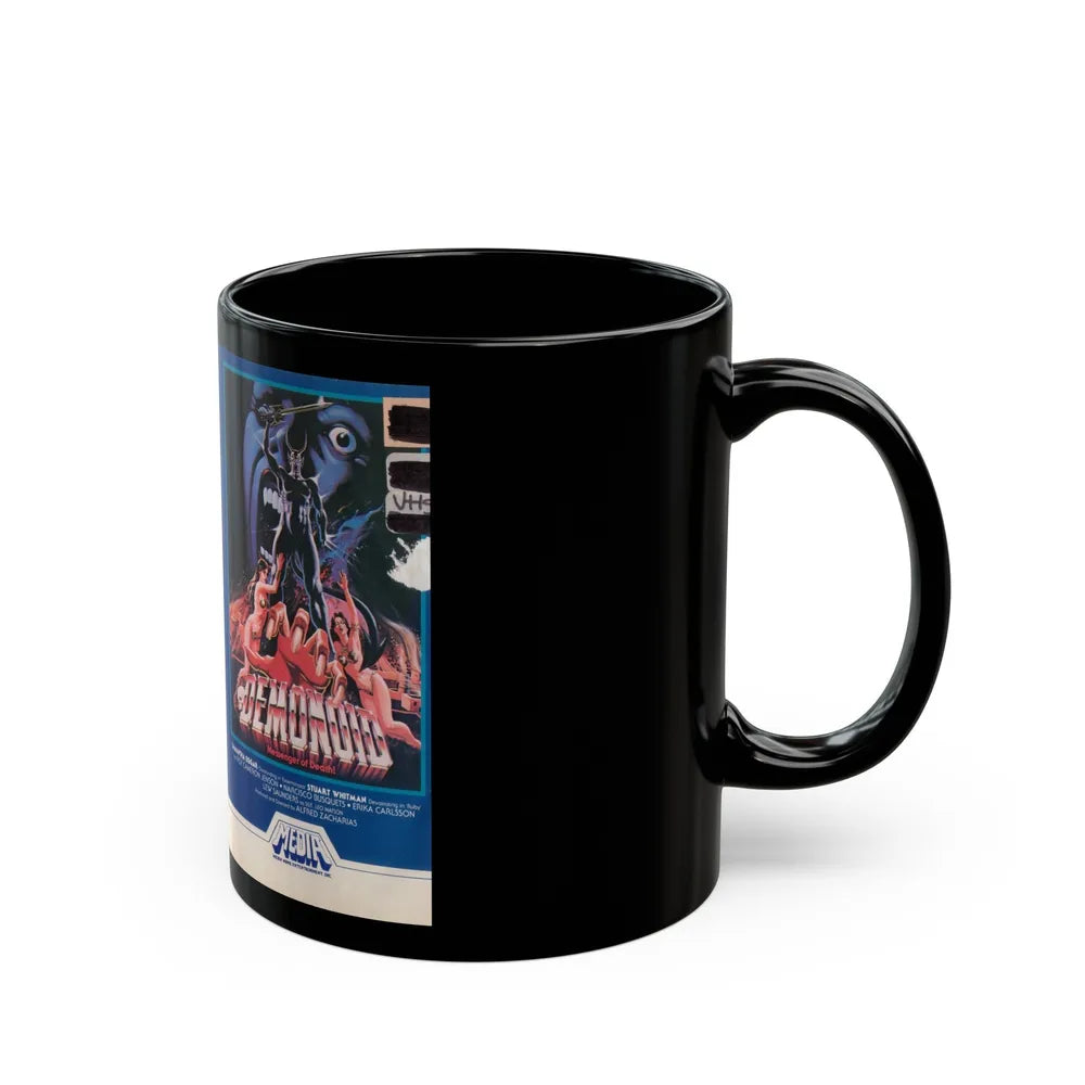 DEMONOID (VHS COVER) - Black Coffee Mug-Go Mug Yourself