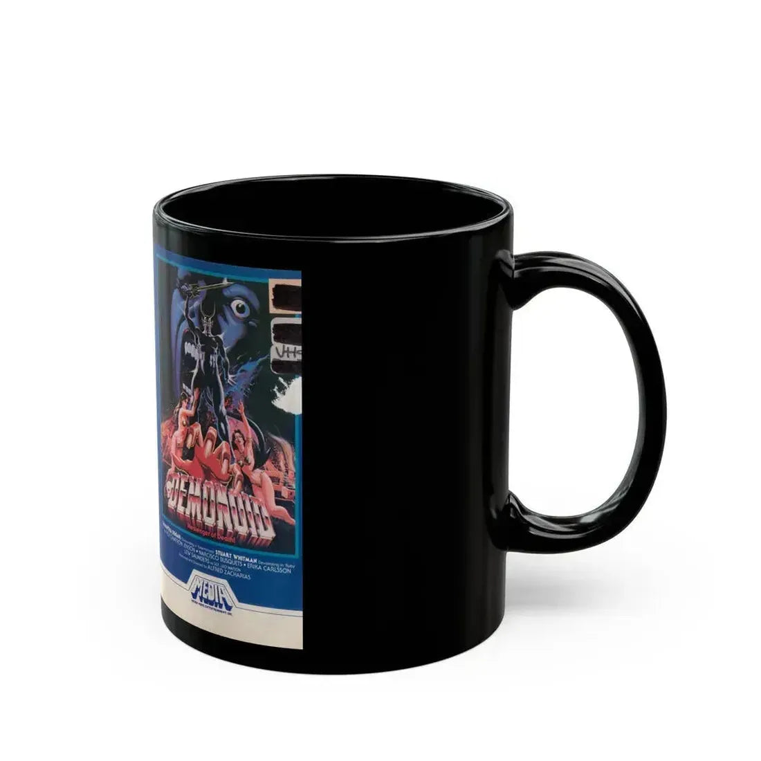 DEMONOID (VHS COVER) - Black Coffee Mug - Go Mug Yourself