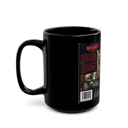 DEMONS 2 (VHS COVER) - Black Coffee Mug - Go Mug Yourself