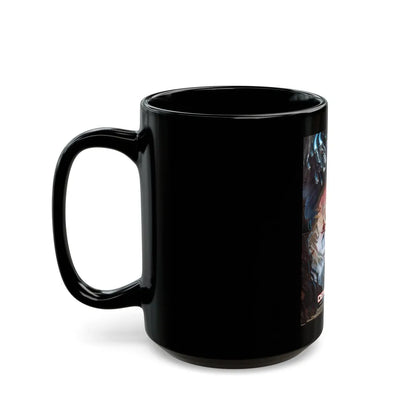 DEMONWARP (2) 1988 Movie Poster - Black Coffee Mug-Go Mug Yourself