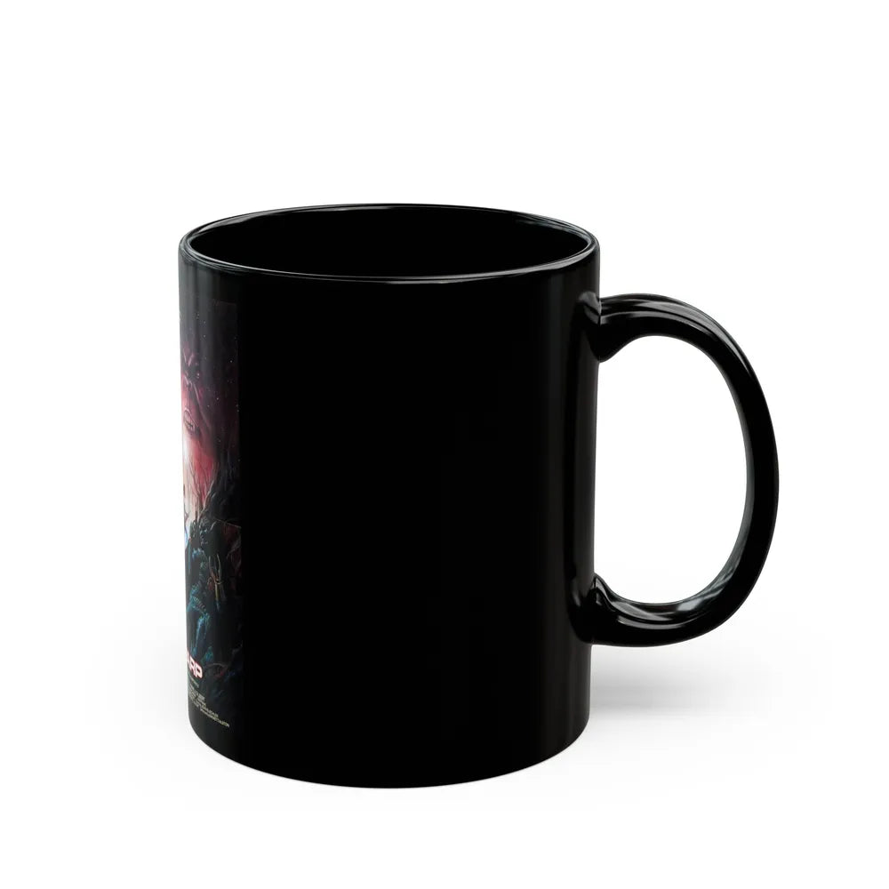 DEMONWARP (2) 1988 Movie Poster - Black Coffee Mug-Go Mug Yourself