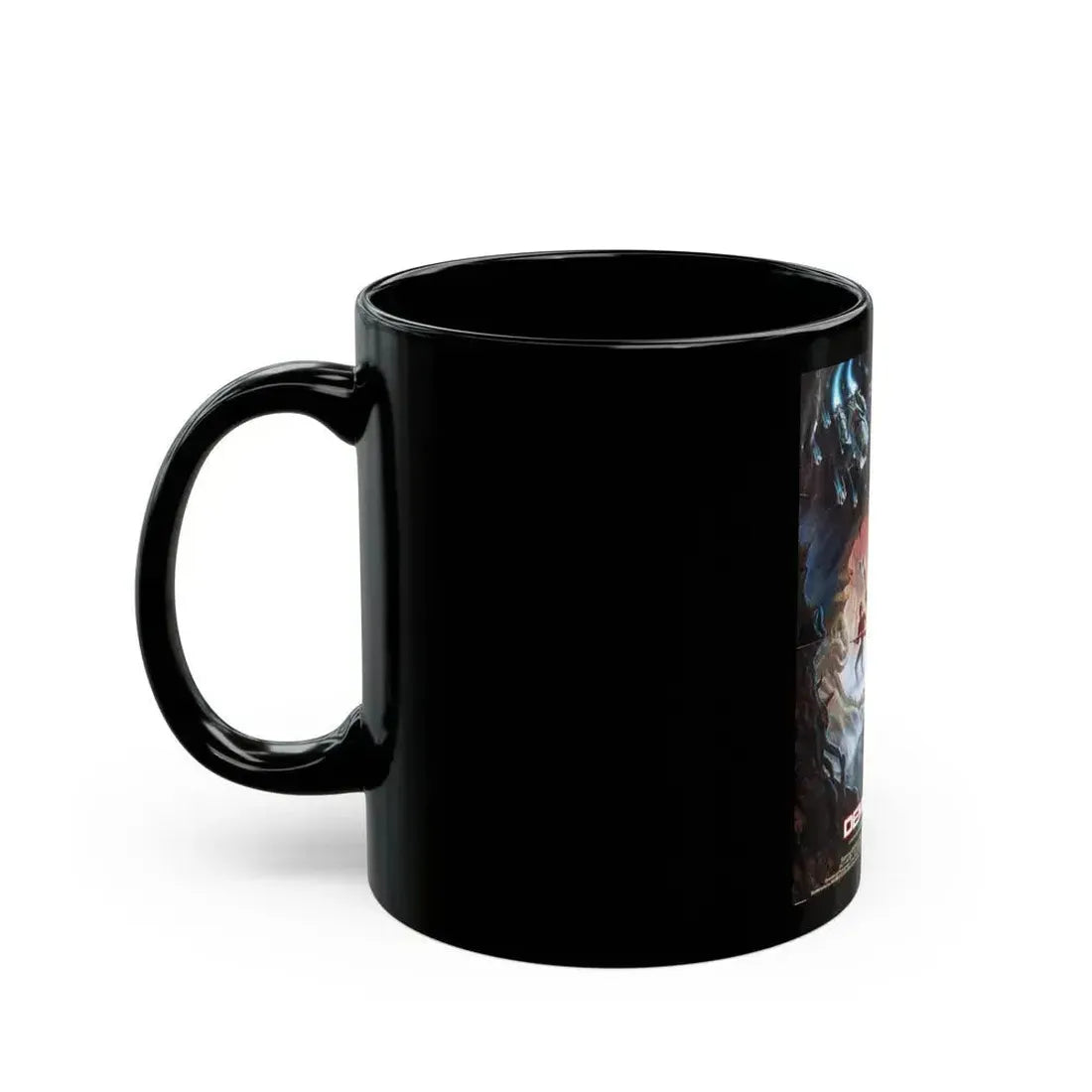 DEMONWARP (2) 1988 Movie Poster - Black Coffee Mug - Go Mug Yourself