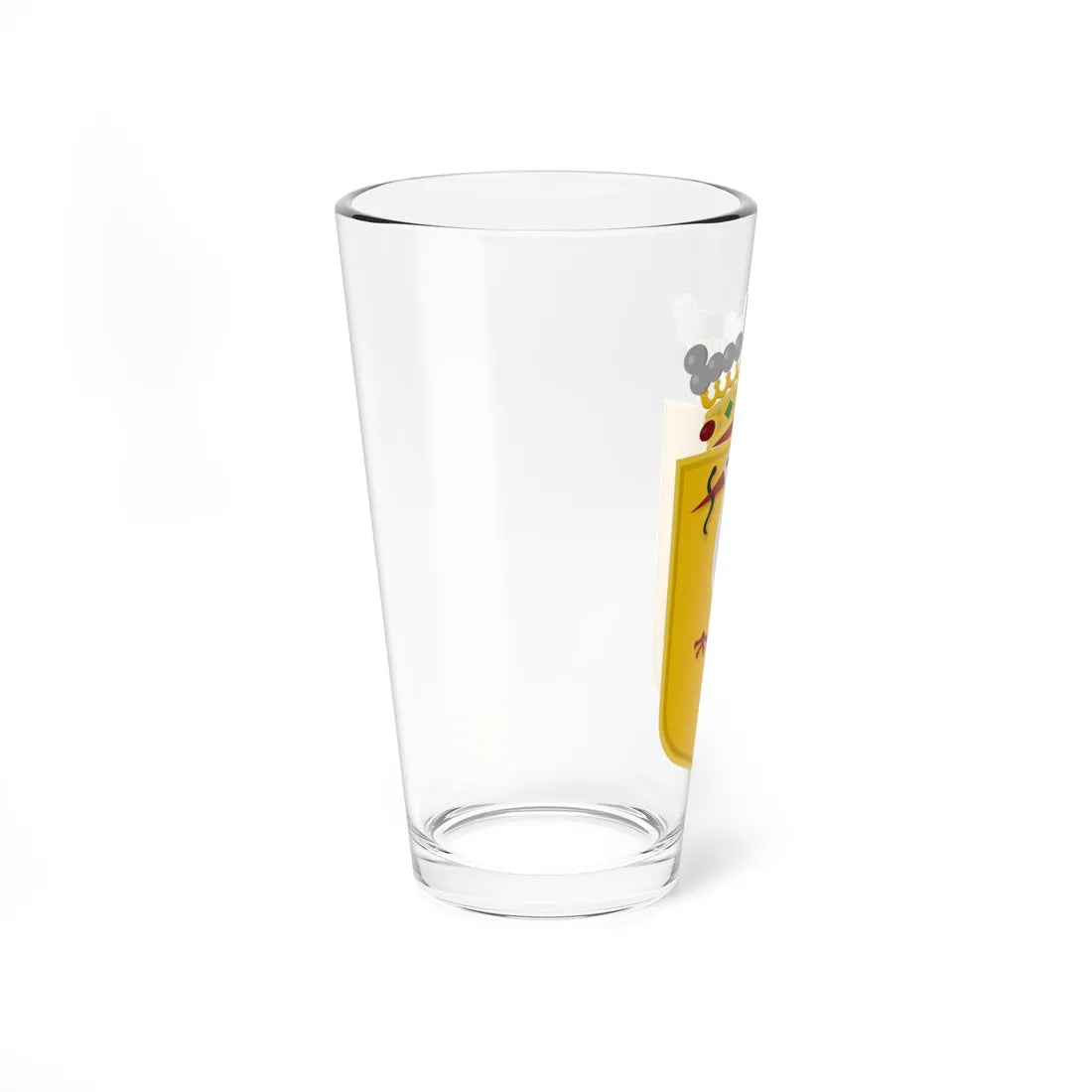 Den Haag wapen zonder schildhouders (Netherlands) (Coat of Arms) Pint Glass 16oz - Go Mug Yourself