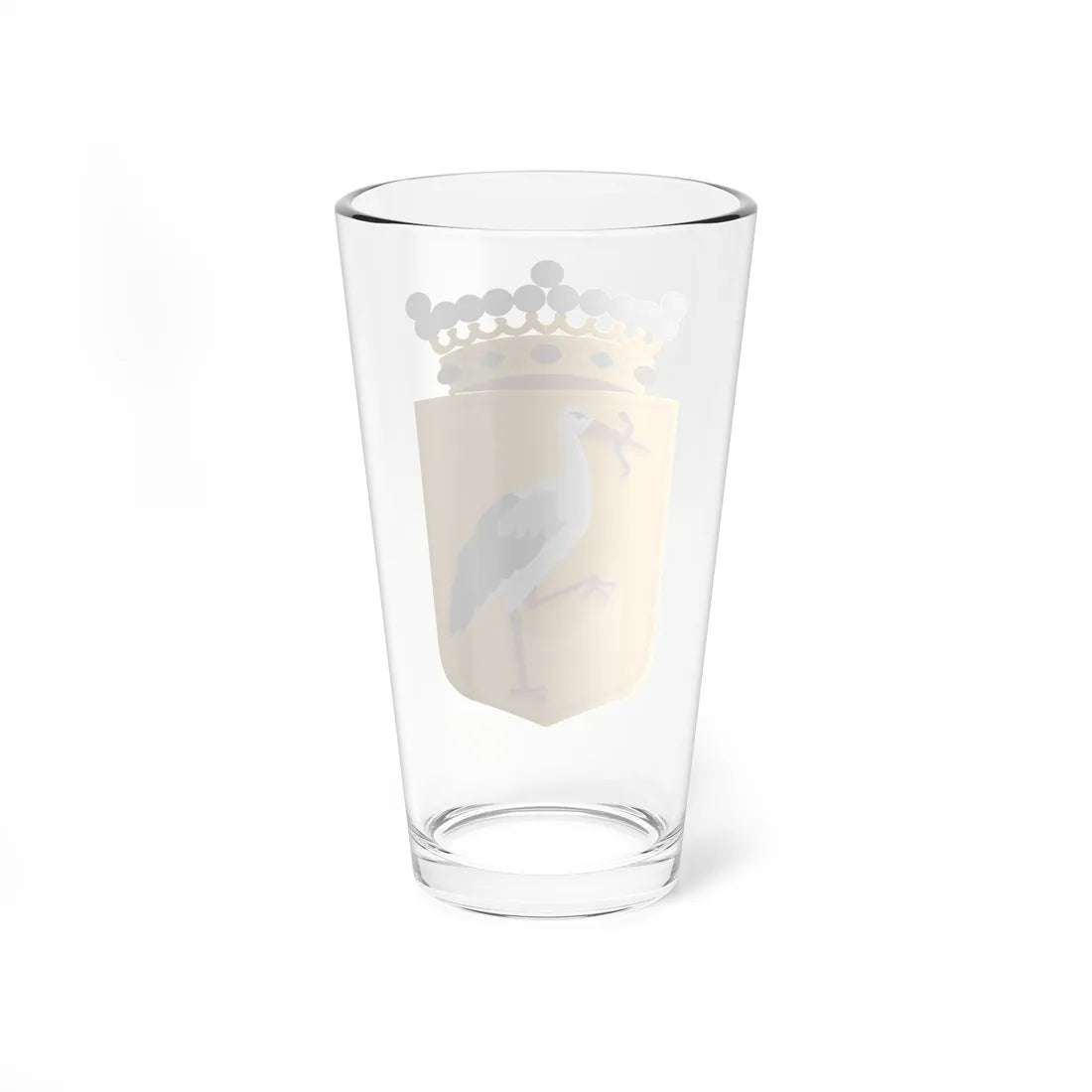 Den Haag wapen zonder schildhouders (Netherlands) (Coat of Arms) Pint Glass 16oz - Go Mug Yourself