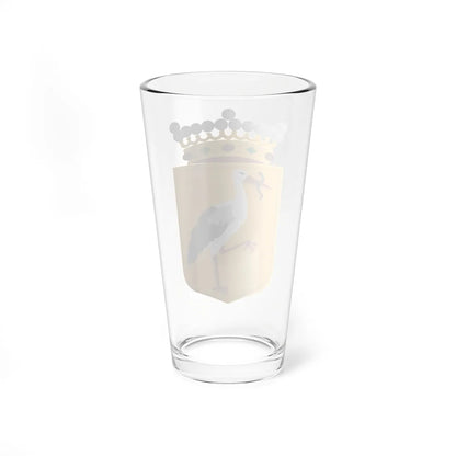 Den Haag wapen zonder schildhouders (Netherlands) (Coat of Arms) Pint Glass 16oz - Go Mug Yourself