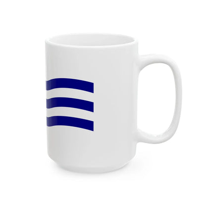 Denderleeuwvlag (Belgium) White Coffee Mug - Go Mug Yourself