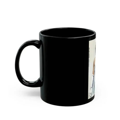 Denise Darcel - Esquire's Lady Fair, Esquire, April 1956 - Black Coffee Mug - Go Mug Yourself
