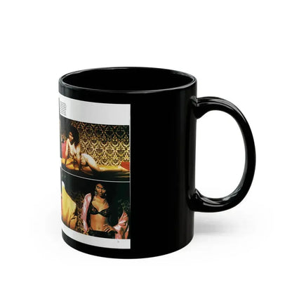 Denise Katrina Matthews 10 (Vintage Female Icon) Black Coffee Mug - Go Mug Yourself