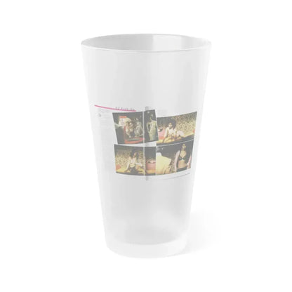 Denise Katrina Matthews 10 (Vintage Female Icon) Frosted Pint Glass 16oz 16oz Frosted - Go Mug Yourself