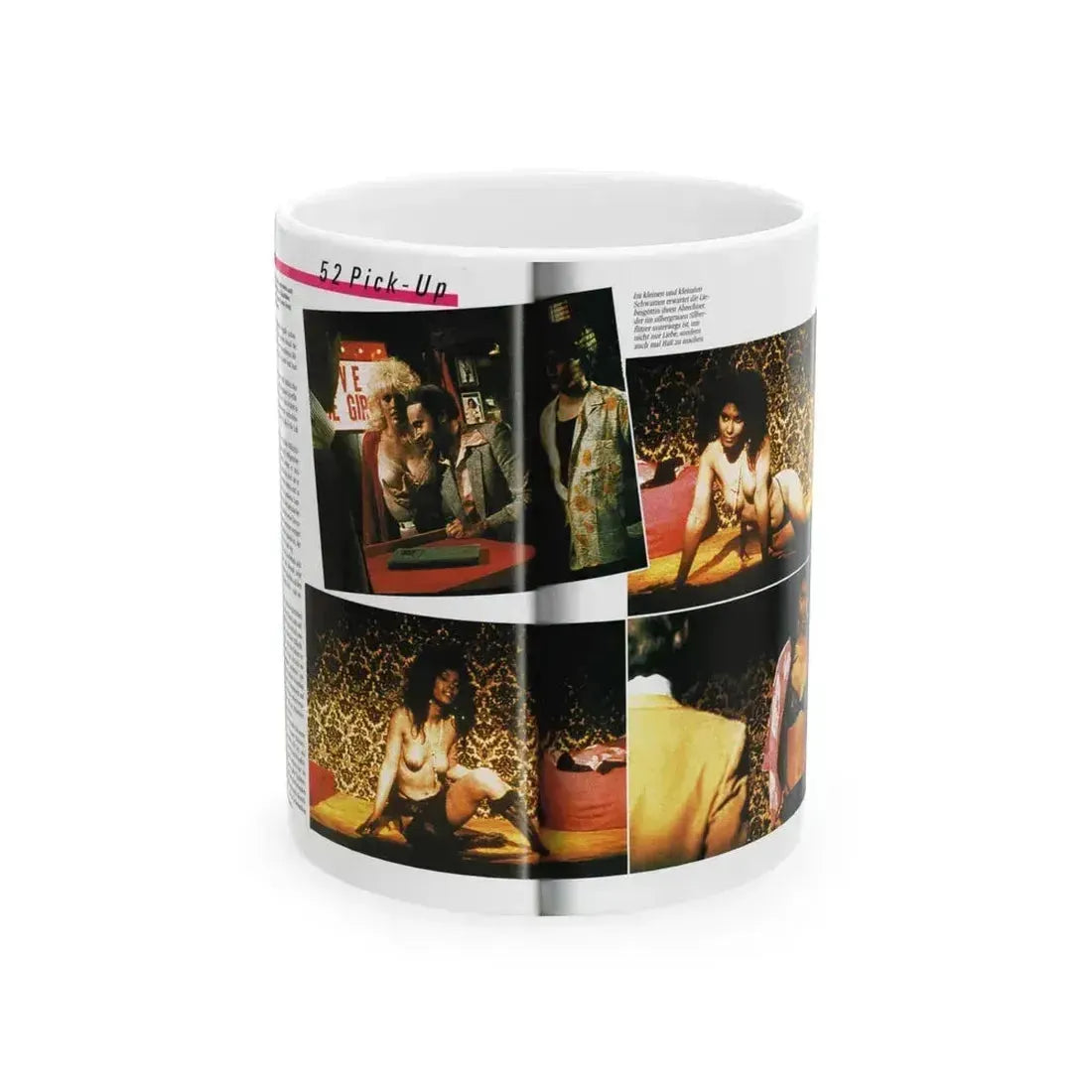 Denise Katrina Matthews 10 (Vintage Female Icon) White Coffee Mug 11oz - Go Mug Yourself