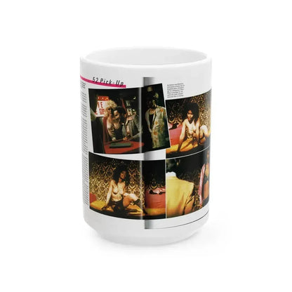 Denise Katrina Matthews 10 (Vintage Female Icon) White Coffee Mug 15oz - Go Mug Yourself