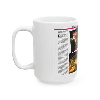 Denise Katrina Matthews 10 (Vintage Female Icon) White Coffee Mug - Go Mug Yourself