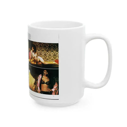 Denise Katrina Matthews 10 (Vintage Female Icon) White Coffee Mug - Go Mug Yourself