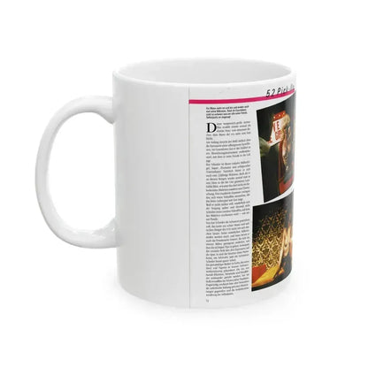 Denise Katrina Matthews 10 (Vintage Female Icon) White Coffee Mug - Go Mug Yourself