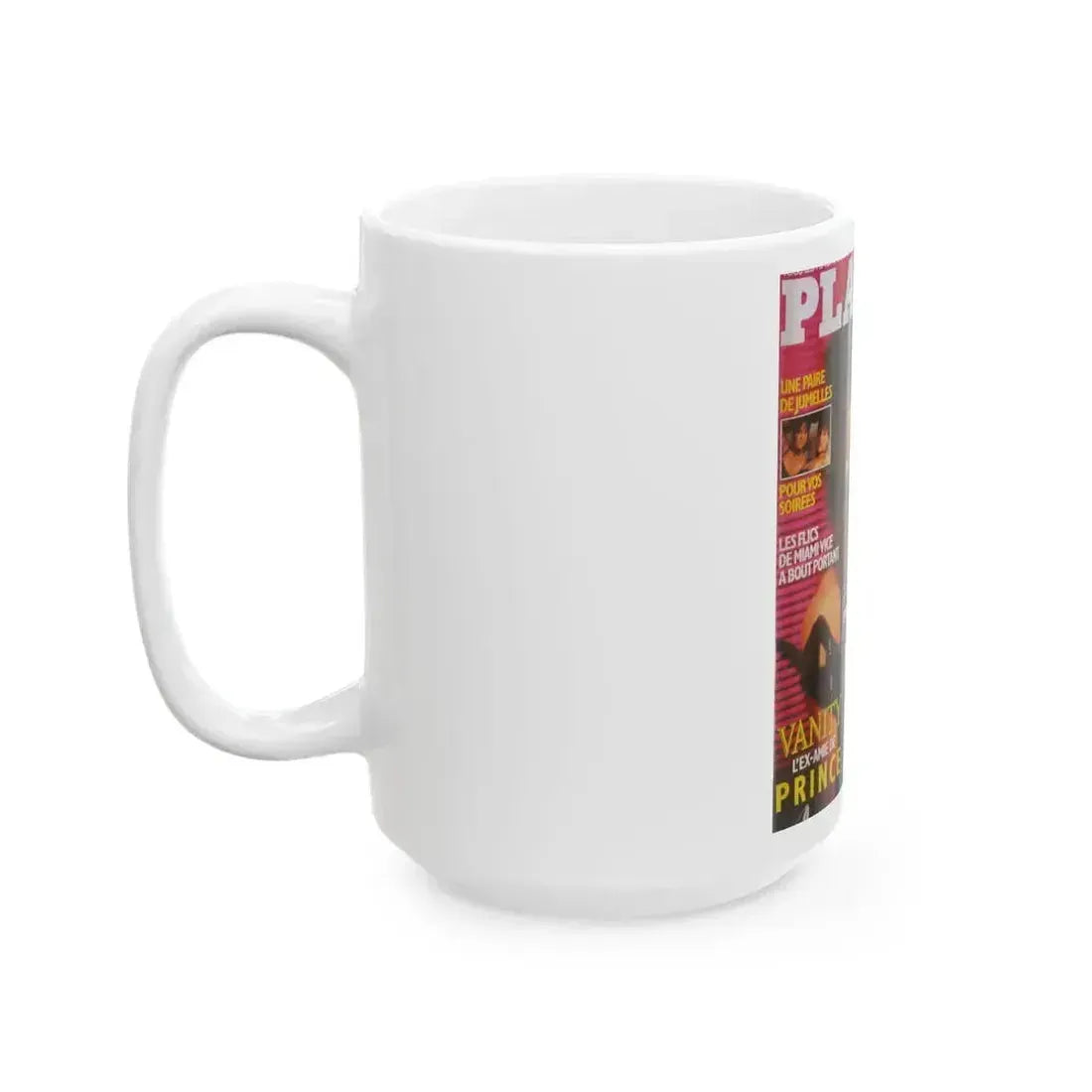 Denise Katrina Matthews 11 (Vintage Female Icon) White Coffee Mug - Go Mug Yourself