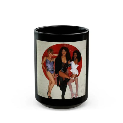 Denise Katrina Matthews 12 (Vintage Female Icon) Black Coffee Mug 15oz - Go Mug Yourself