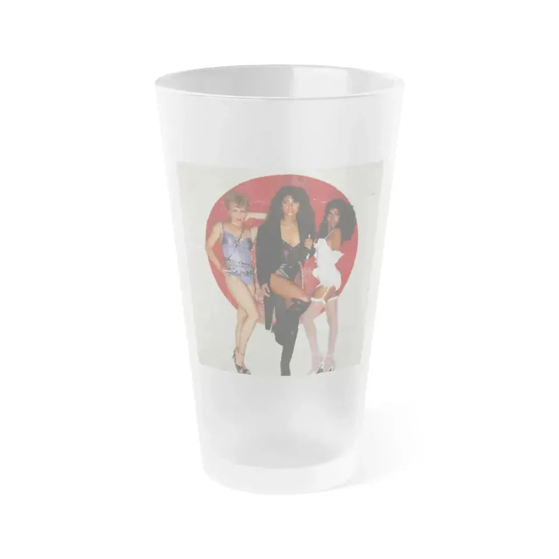 Denise Katrina Matthews 12 (Vintage Female Icon) Frosted Pint Glass 16oz 16oz Frosted - Go Mug Yourself