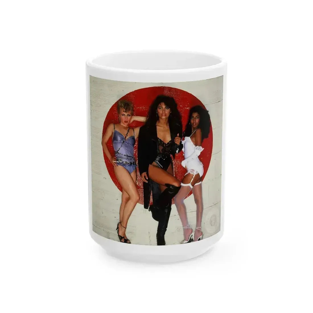 Denise Katrina Matthews 12 (Vintage Female Icon) White Coffee Mug 15oz - Go Mug Yourself